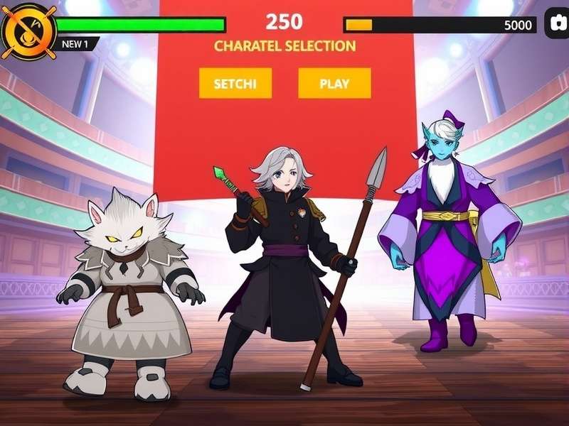 Kochi Combat Masters Character Selection